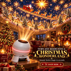Sooplix 🔥 Turn Any Room Into a Christmas Wonderland – Holiday Projection Night Light