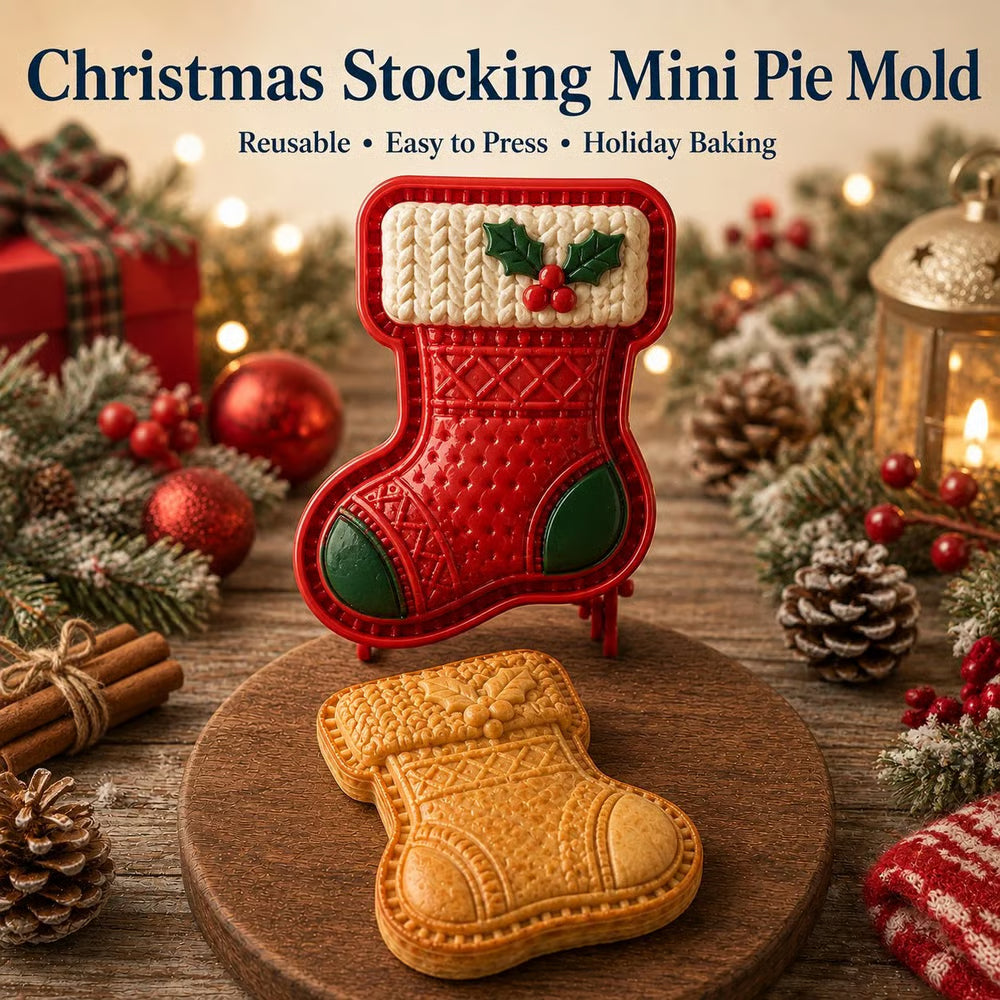 Embroiderym 🎄Only $4.99 Last Day Promotion!🍪Christmas Baking Moulds – 9 Festive Designs 🎄