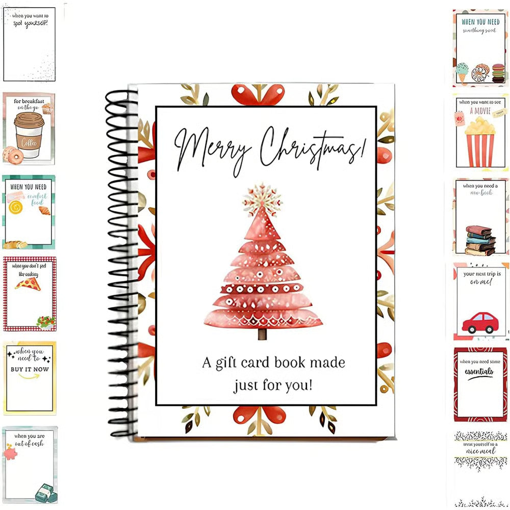 Embroiderym 🔥Only $6.99 Last Day Promotion!🎄Christmas Gift Card Book