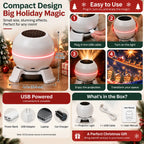 Sooplix 🔥 Turn Any Room Into a Christmas Wonderland – Holiday Projection Night Light