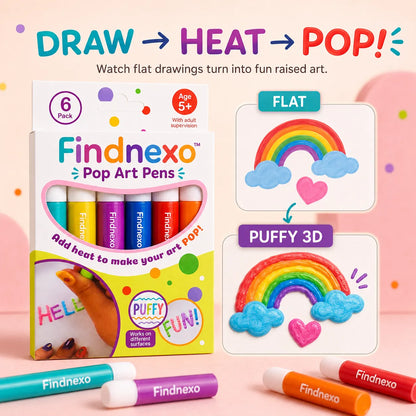 Metatoolskit 3D Relief Art Pen – Turn Flat Drawings Into Touchable 3D Art