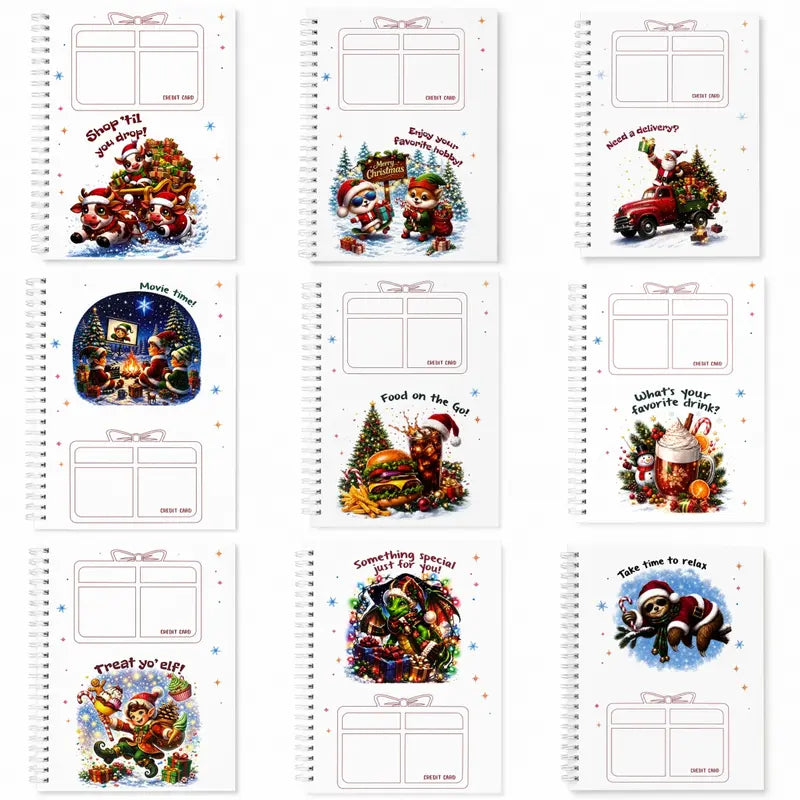 Embroiderym 🔥Only $6.99 Last Day Promotion!🎄Christmas Gift Card Book
