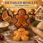 Embroiderym 🎄Only $4.99 Last Day Promotion!🍪Christmas Baking Moulds – 9 Festive Designs 🎄