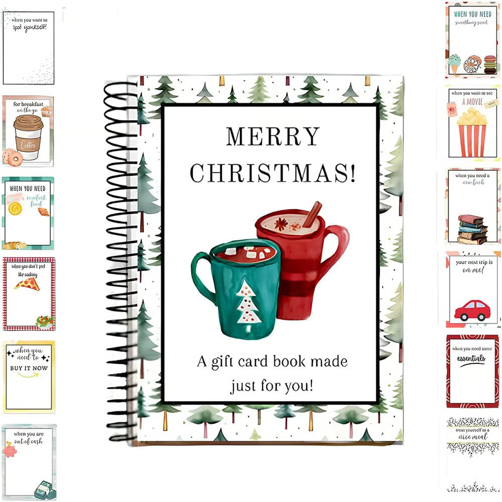 Embroiderym 🔥Only $6.99 Last Day Promotion!🎄Christmas Gift Card Book