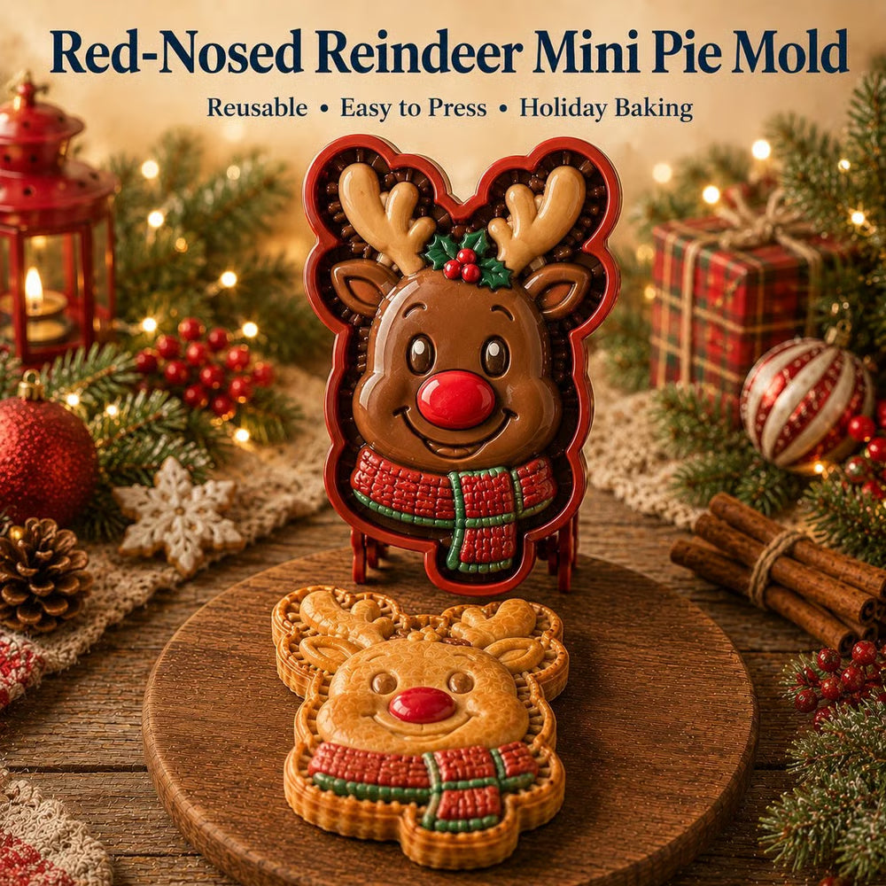 Embroiderym 🎄Only $4.99 Last Day Promotion!🍪Christmas Baking Moulds – 9 Festive Designs 🎄