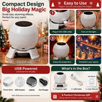 Marssirace 🎅 Turn Any Room Into a Christmas Wonderland – Holiday Projection Night Light